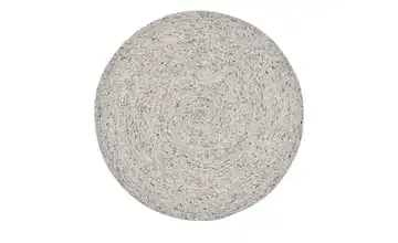 Handweb-Teppich Pito Round Ø 120 cm Grau