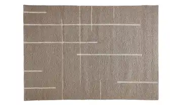 Handweb-Teppich Boutique Rotbraun 120x180 cm