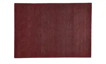 Handtuft-Teppich Royal Gabbeh Dunkelrot 190x290 cm