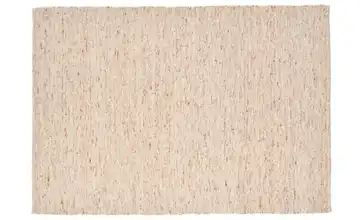 SANSIBAR Sylt Wollteppich Hörnum 160 cm 90 cm 90x160 cm Dunkelbeige