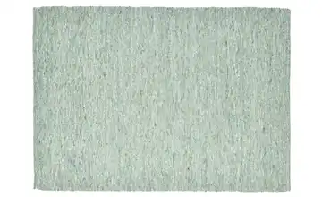 SANSIBAR Sylt Wollteppich Hörnum Grün 70x140 cm