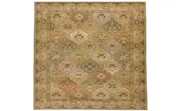 THEKO Vintageteppich Gabiro 200 cm 200 cm 200x200 cm Beige