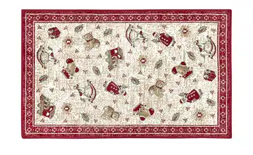 Villeroy & Boch Webteppich Weihnachten Toy's Delight Rot 50x80 cm 