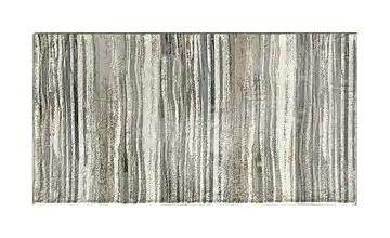 como Kurzflorteppich Velvet SG 25 Silbergrau, Natur 80x150 cm