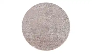 como Shaggy Macio Rosé Ø 120 cm rund