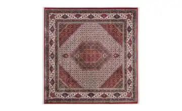 Teppich Aleyna Bidjar 200 cm 200 cm 200x200 cm Rot, Creme