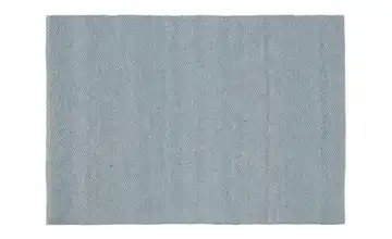 Musterring Teppich 160 cm 90 cm 90x160 cm Blau, Grau