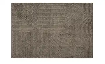 Webteppich Elio Braun Zen-Muster 120x170 cm