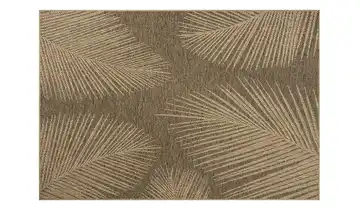 In- und Outdoorteppich Kenzy Natur, Dunkelbraun 160x230 cm