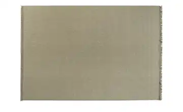 Wollteppich Lana 190x290 cm Dunkelbeige