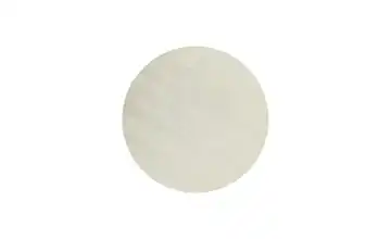 WECONhome Teppich 180 cm 180 cm Ø 180 cm Cremeweiß