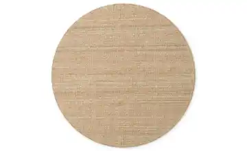 Hanse Home Juteteppich 160 cm 160 cm 160 cm Ø 160 cm Natur, Goldgelb