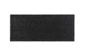 Hanse Home Juteteppich 200 cm 80 cm 80x200 cm Schwarz