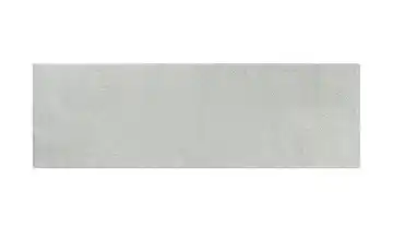 como Webteppich Teddy Läufer Silbergrau 80x250 cm