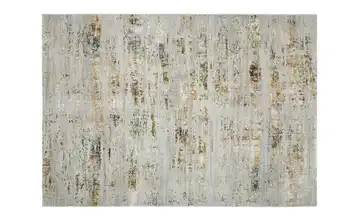 meinTeppich Teppich Hellgrau, Grün, Braun 230 cm 160 cm 160x230 cm
