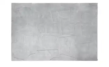 como Webteppich Bell silberfarben 200x290 cm