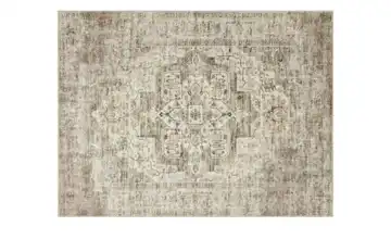 como Webteppich Jacquard Loop rechteckig Beige 120x160 cm