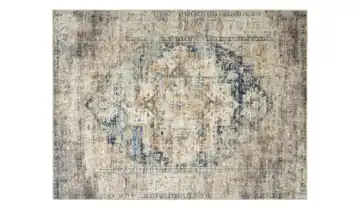 como Webteppich Jacquard Loop rechteckig Hellblau 120x160 cm