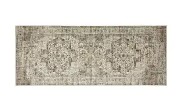 como Webteppich Jacquard Loop Läufer Beige 80x200 cm