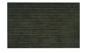 como Webteppich Brushed 160x230 cm Dunkelgrün