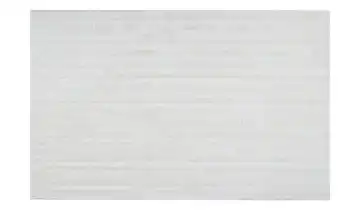 como Webteppich Brushed 160x230 cm Weiß