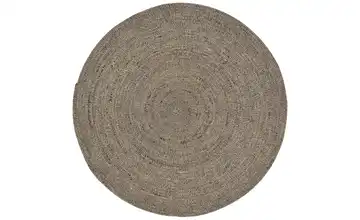 Gino Falcone Outdoor-Teppich Ø 120 cm Anthrazit 120 cm