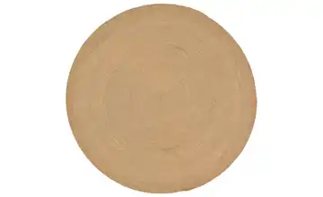 Gino Falcone Outdoor-Teppich Ø 100 cm Beige 100 cm