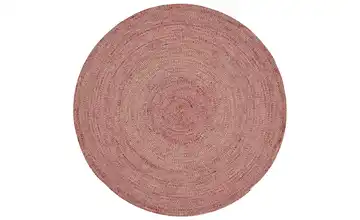 Gino Falcone Outdoor-Teppich Ø 160 cm Rot 160 cm