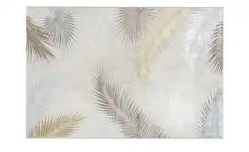 Webteppich Creation 200x290 cm Floral, Vintage-Look Creme