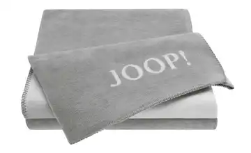 JOOP! Wohndecke Uni Doubleface Graphit