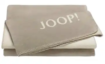 JOOP! Wohndecke Melange Doubleface Beige