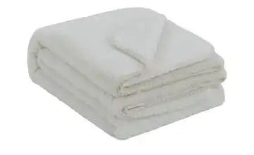 SCHÖNER WOHNEN Plaid Chic Offwhite