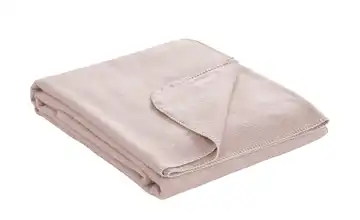 IBENA Wohndecke Leichte Mischdecke Rosa