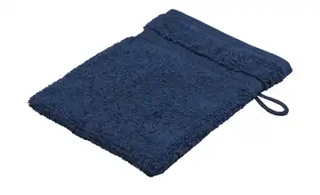 Como Green Waschhandschuh Kuschel Wuschel Marineblau
