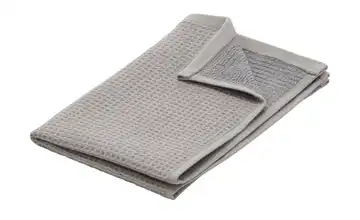 como Gästetuch Soft Waffle Hellgrau 30x50 cm