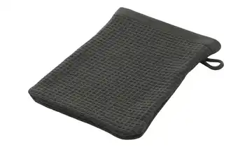 como Waschhandschuh Soft Waffle Anthrazit 16x21 cm