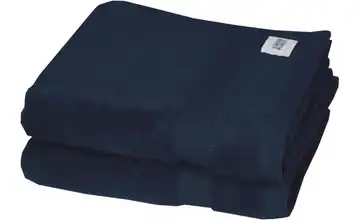 SCHÖNER WOHNEN Kollektion Handtuch 2er-Set Marineblau