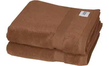SCHÖNER WOHNEN Kollektion Handtuch 2er-Set Zimt