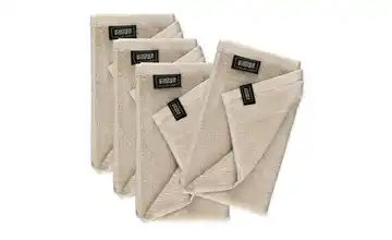 SCHÖNER WOHNEN Kollektion Gästehandtuch 4er-Set Beige