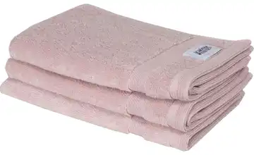 SCHÖNER WOHNEN Kollektion Gästehandtuch 3er-Set Rosé