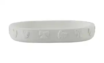 como Seifenschale Schleife Seifenschale Weiß