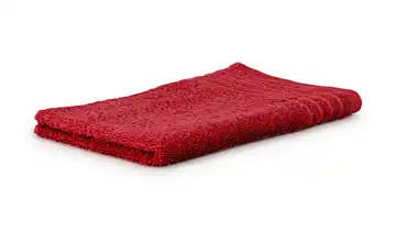 Möve Gästehandtuch Rot