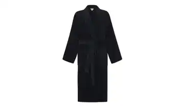 Möve Schalkragenbademantel Schwarz XL