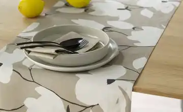 SCHÖNER WOHNEN Kollektion Tischläufer SW-Fleur Sand