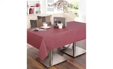 Tischdecke Burgund