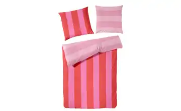 Bettwäsche-Set 200 cm 135 cm Pink