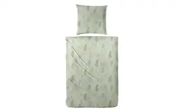 Bettwäsche-Set 155 cm 220 cm Grün