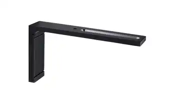 buchheister Universal Wandträger Level 13,5 cm 12,2 cm 11,5 cm Schwarz