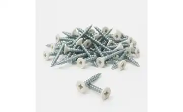 Mydeco 50er Schraubenset Weiß