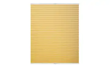 Lichtblick Plissee Klemmfix, verspannt Gelb 60 cm 130 cm